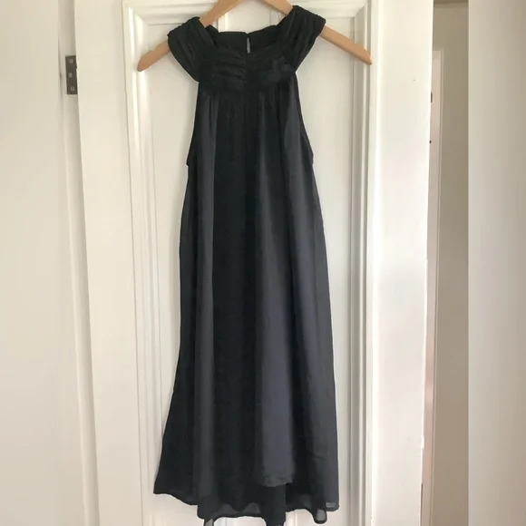 Vera Moda Dresses | Nwt Vero Moda Black Lulu Halter Dress Xs | Color: Black | Size: Xs | 3lebaronway's Closet
